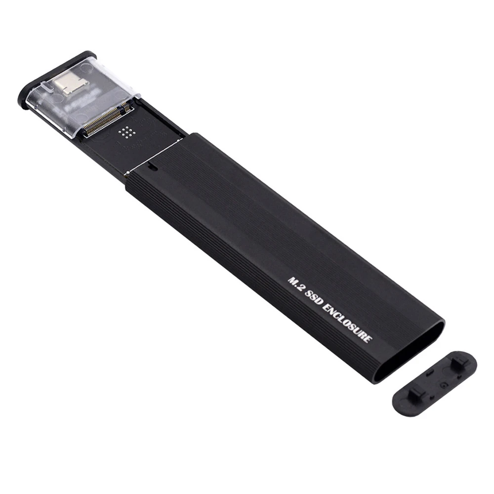 

USB 3.0 USB-C Type-C к NVME M-key M.2 NGFF SATA SSD Внешний корпус для ПК стандартный корпус RTL9210B чипсет