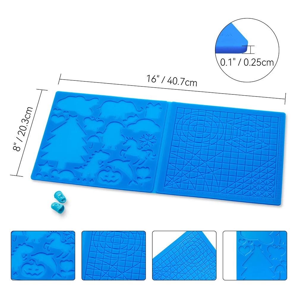 3D Printing Pen Creativity Kit for Kids - Includes Soft Silicone Design Pad & Finger Protectors