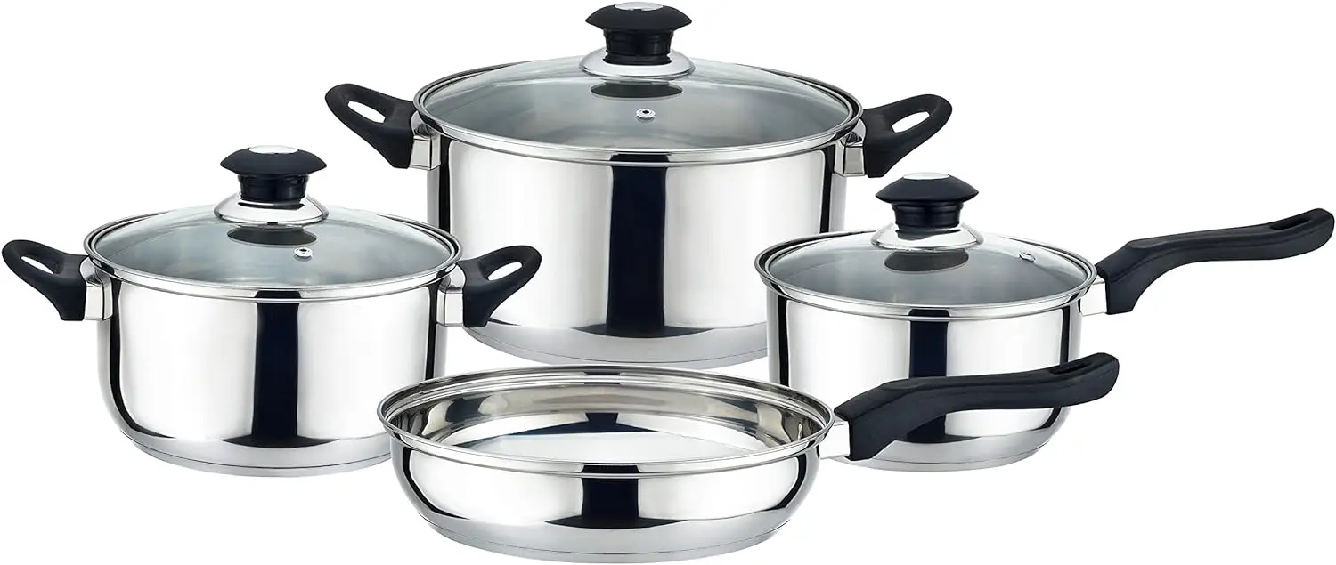 

TEXTILES 7-Piece Non-Stick Kitchen Cookware Set, Pots and Pans*