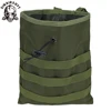 SINAIRSOFT Roll-up MOLLE Dump Pouch Tactical Magazine Recovery Pouch Outdoor Drawstring Mag Recycling Pouch Airsoft Hunting Gear 1