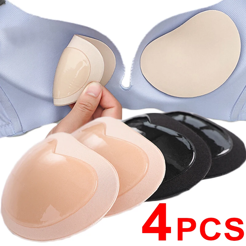 Enhanced Padded Bikini Set with Breathable Chest Pads and Nipple Covers