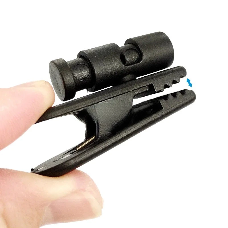 

New Mobile Phone Data Charging Cable Fixed Clip Walkie Talkie Earpiece Headset Hand Microphone Multi-purpose Collar Sleeve Clip