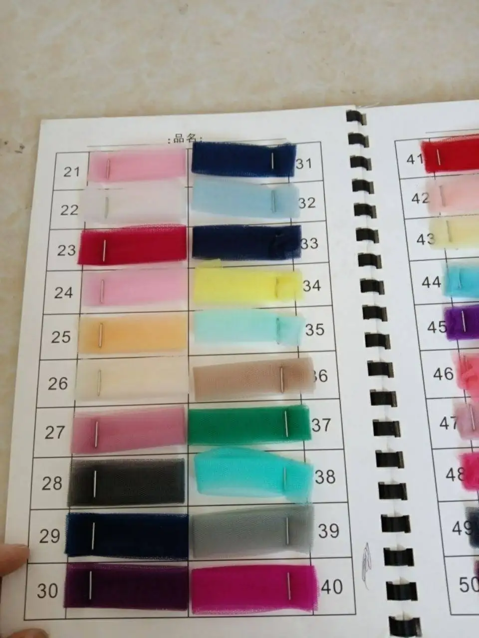 Tulle Fabric Size 1.5 Meter and 0.3 Meter