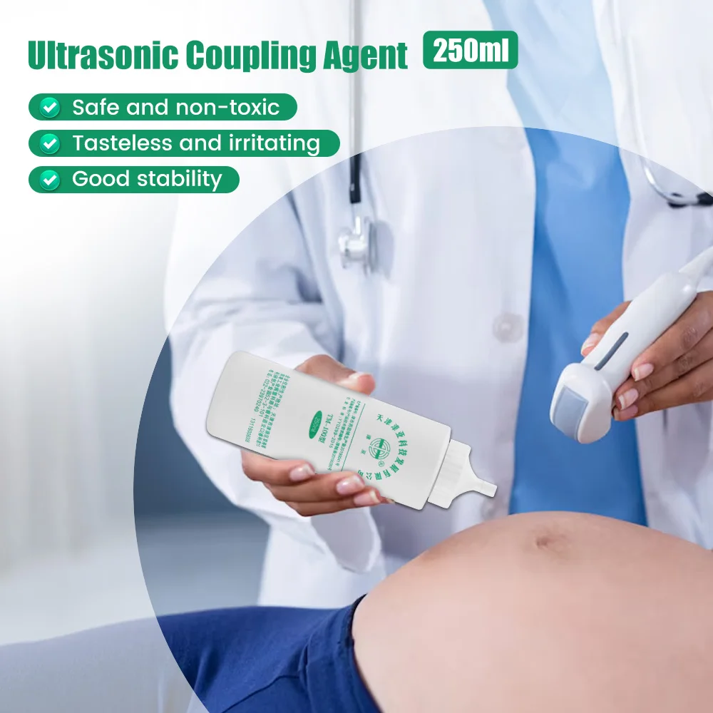 250ML Couplant Cream Coupling Conductive Gel Ultrasonic Inject Gel for Ultrasonic Machine Instrument Massager