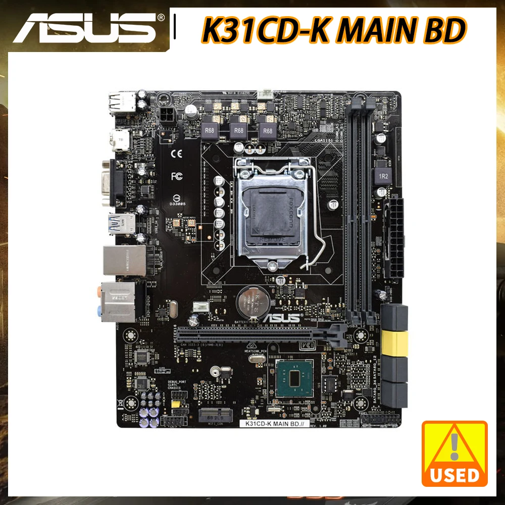 Motherboard ASUS H110MC/D520MT/DP_MB 1151 DDR4 Ram 32GB SATA III X