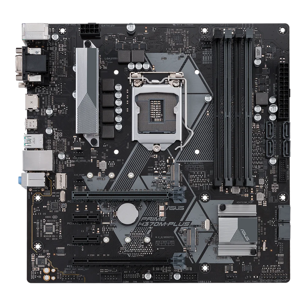 ASUS PRIME H370M-PLUS Motherboard Intel H370 LGA1151 Support i5