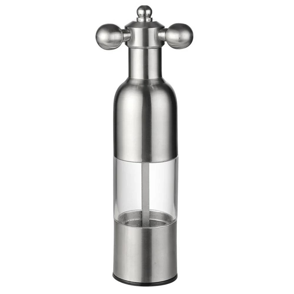 Description Picture 3 of itemCeramic Core Manual Salt and Pepper Mill, Sesame Spice Grinder, Stainless Steel Grinder, Home Kitchen Tools, BBQ Accessory