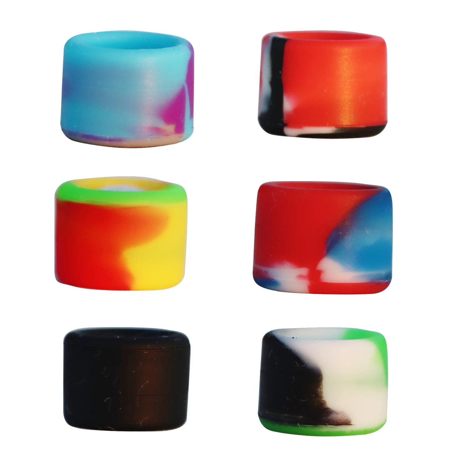 Silicone activated carbon smoking rolling paper filter nozzle cigarette tobacco nozzle pipes filter(1 nozzles+20 filters)