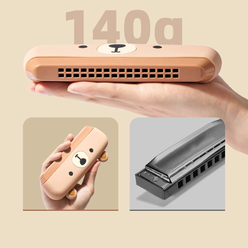 16 Hole Organ Harmonica Children Holes Harmonica Education Toy Silicone Kid Lightweight Equipment 1pc