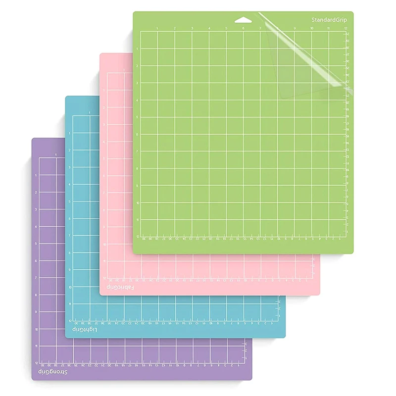 크리컷 제작자용 PVC 커팅 매트, 컬러 타각기 베이스 플레이트, 카메오 커팅 매트 액세서리, 36.5x33cm, 1 개