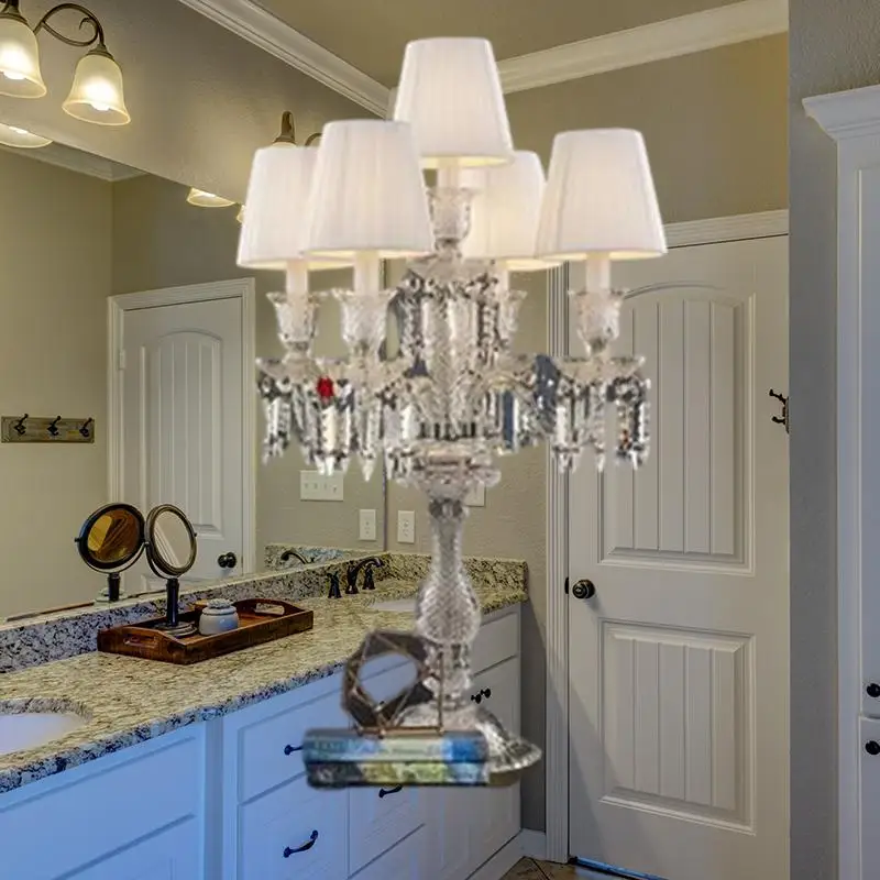 

Fashionable Italian Crystal Table Lamp with European-style Design