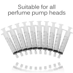 10-Pack 10ml Syringe Dispensers for Precision Perfume and Cosmetic Refills (10pcs)