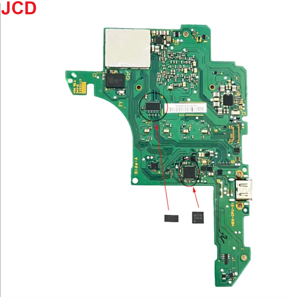 1pcs For Switch NS OLED Host Original LCD Panel Insert Motherboard