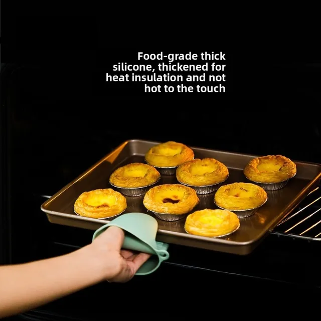 Multifunctional Gloves Non-slip Anti-scalding Silicone Gloves Thick Durable High Temperature Oven Resistant 3