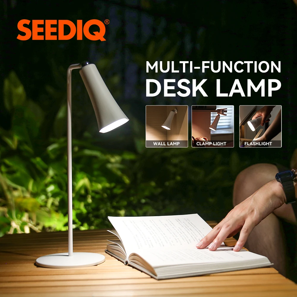 LED desk lamp wall lamp desk lamp three in one portable rechargeable  magnetic suction desk lamp flashlight night lamp - AliExpress