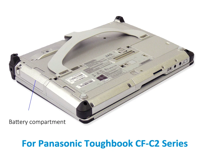 KingSener CF-VZSU80U Replacemet Battery For Panasonic Toughbook CF-C2 CF-VZSU82U CF-VZSU83U Series 10.8V 70WH 6000mAh