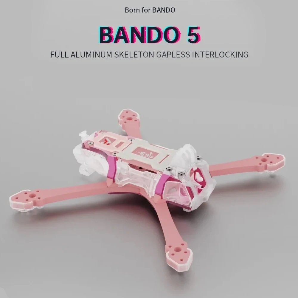 Axisflying BANDO 5 FPV Frame True X Freestyle 230mm Wheelbase 7mm Thick Arms Durable Lightweight Racing Drone Frame Parts thumbnail 3