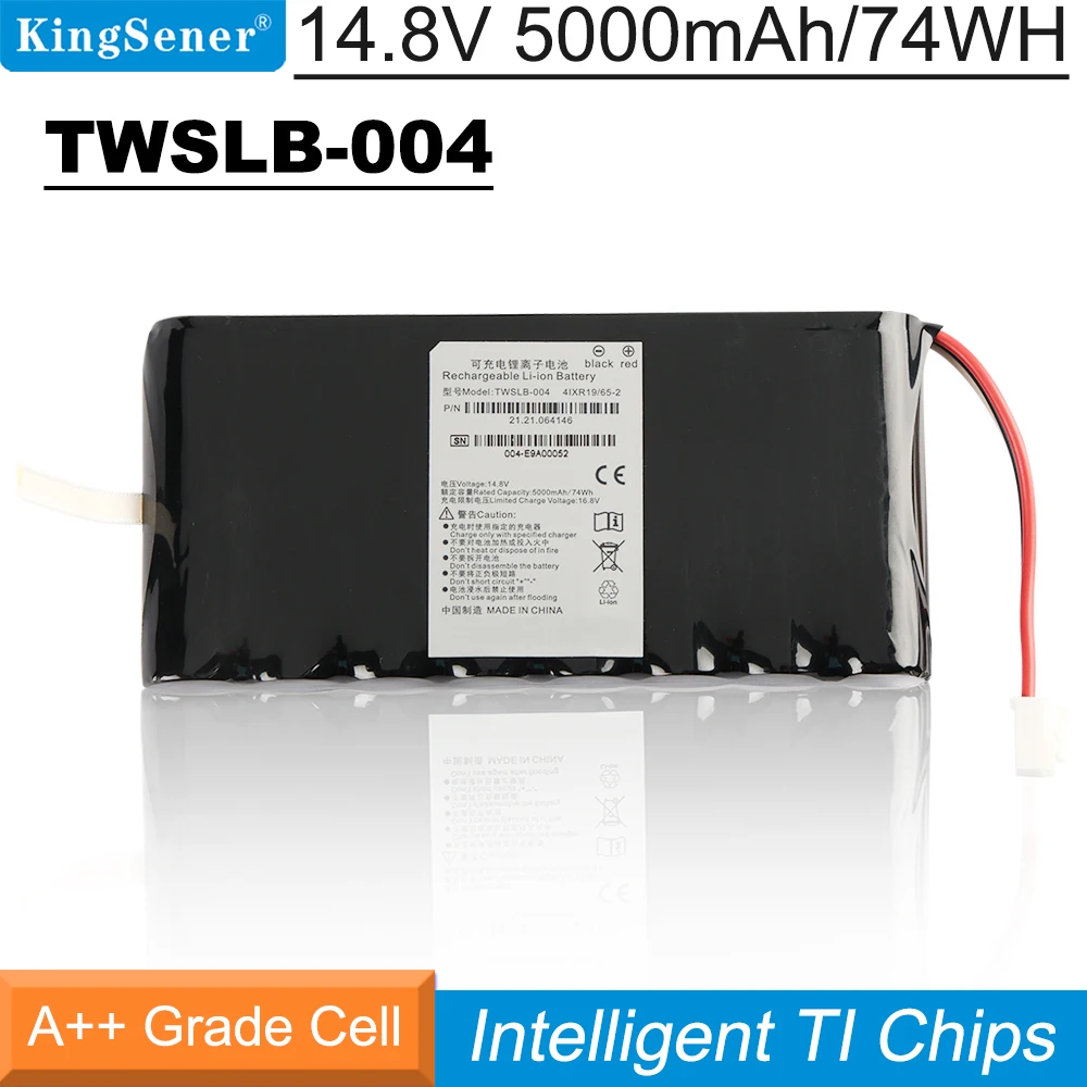 Bateria Li-ion Recarregável Kingsener Apto para Edan Se12 Se601 Se-1200 Burdick Se-1200 Ecg Expresso 148 v 5000mah Twslb004