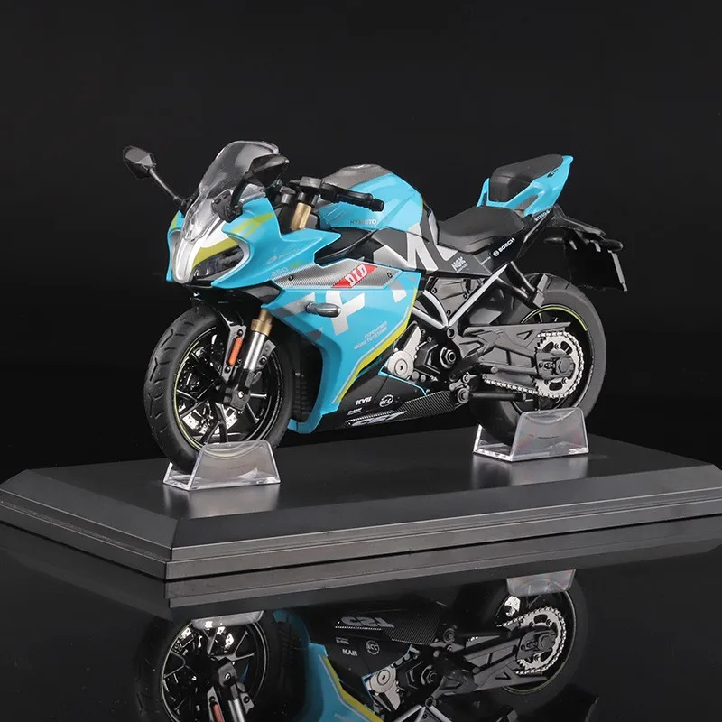 1/18 cfmoto 250sr liga de corrida motocicleta modelo fingertip