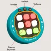 Electronic Mini Tic Tac Toe Game Console Kids Educational Interactive Toys Handheld Strategy Thinking Machine with Sound Light 3