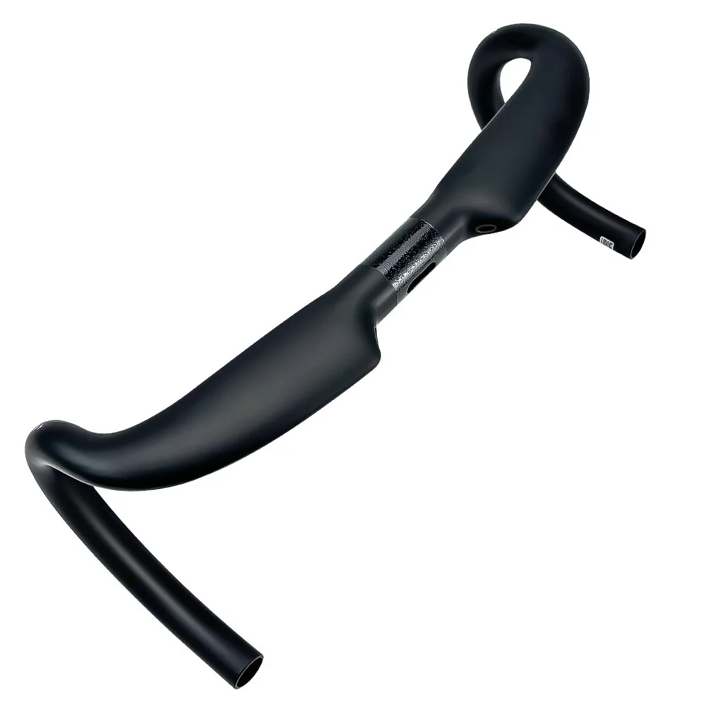BALUGOE Full Internal Wiring Professional Competition Grade Competitive All Carbon Fiber Handle Road Bike Handle Black