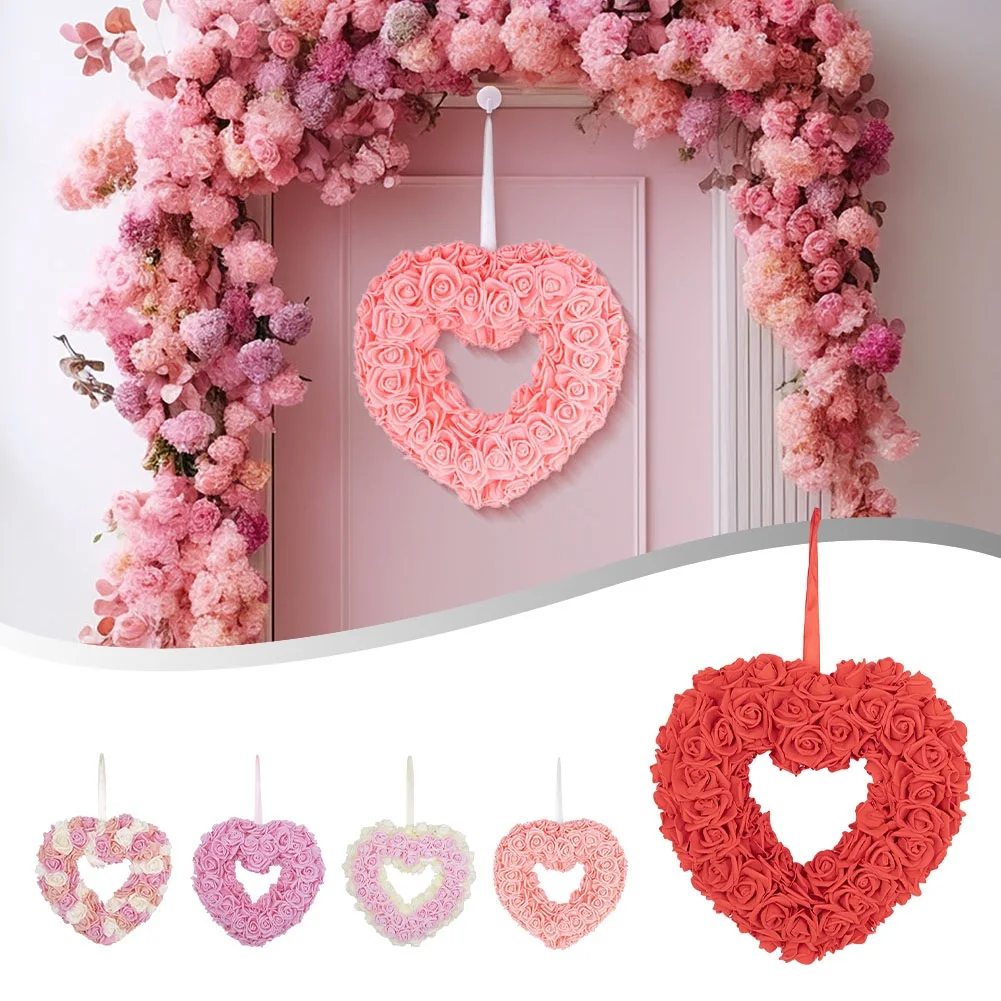 

Valentine's Day Love Garland Wedding/Party Scene Decoration Home/Garden/Festival Wreath Ornaments Door Hanging Pendant