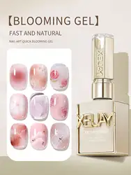 Blooming Gel Nail Polish - 15ml Glossy UV LED Top Coat Sealer (BLOOMING GEL 1pc)