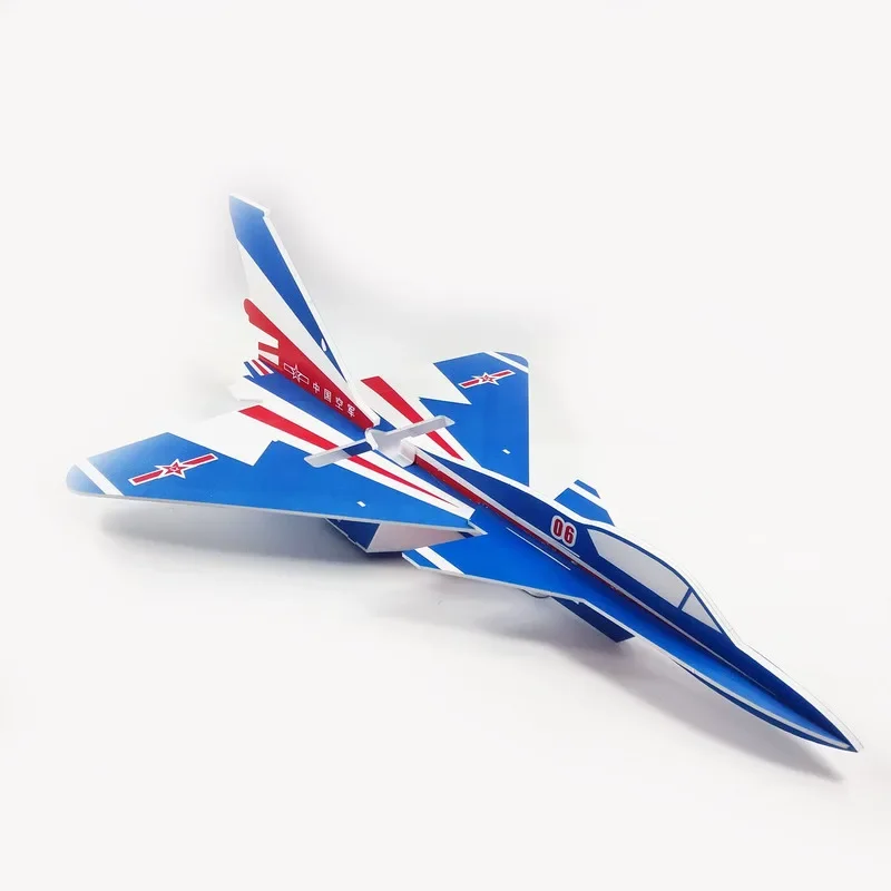 

2023 New Model Kt Board Machine J10 Crash Resistant Su27 Fixed Wing Assembly Remote Control Aircraft Diy Kit Toy Gift