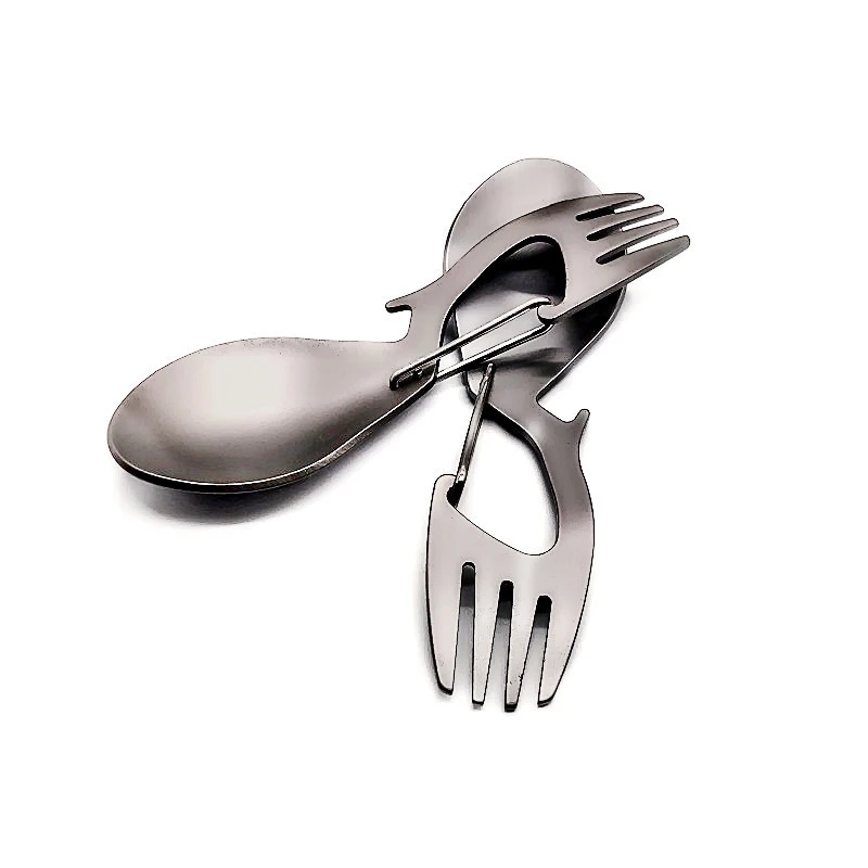 Titanium Dual-Use Fork Spoon 6