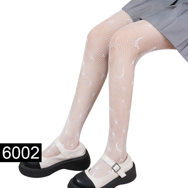 Black Mesh Fishnet Nylon Tights - Sexy Jacquard Body Stockings Hosiery Lingerie