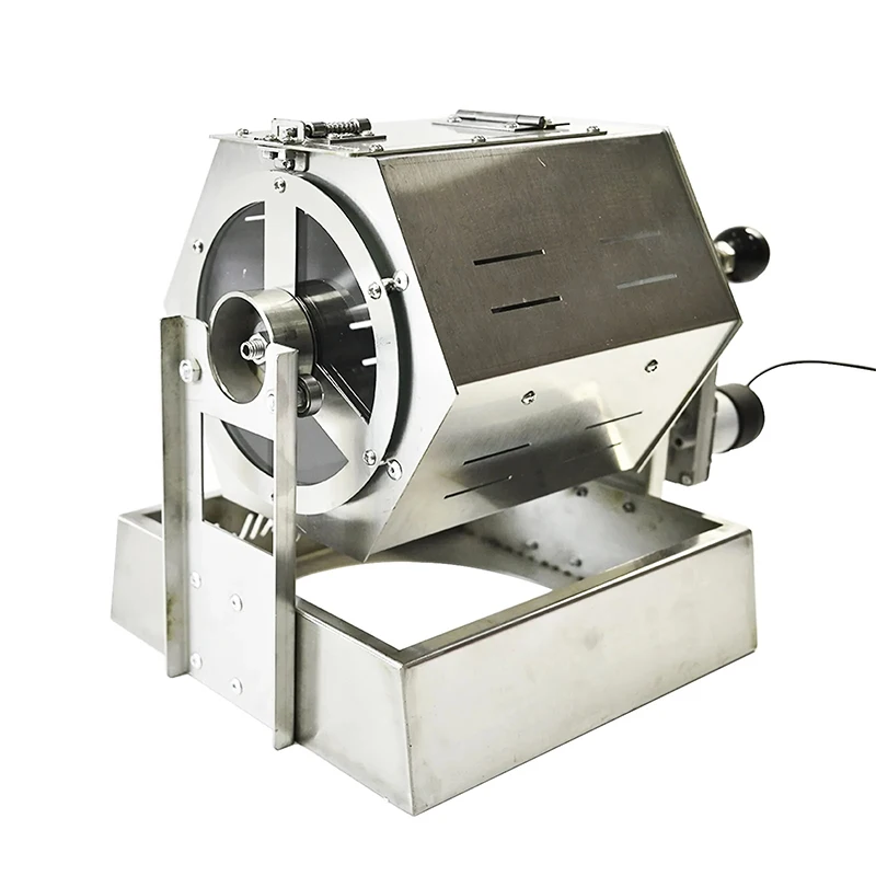 HD-600A Coffee Bean Roaster Stainless Steel Coffee Bean Roasting Machine 100-1200G Processing