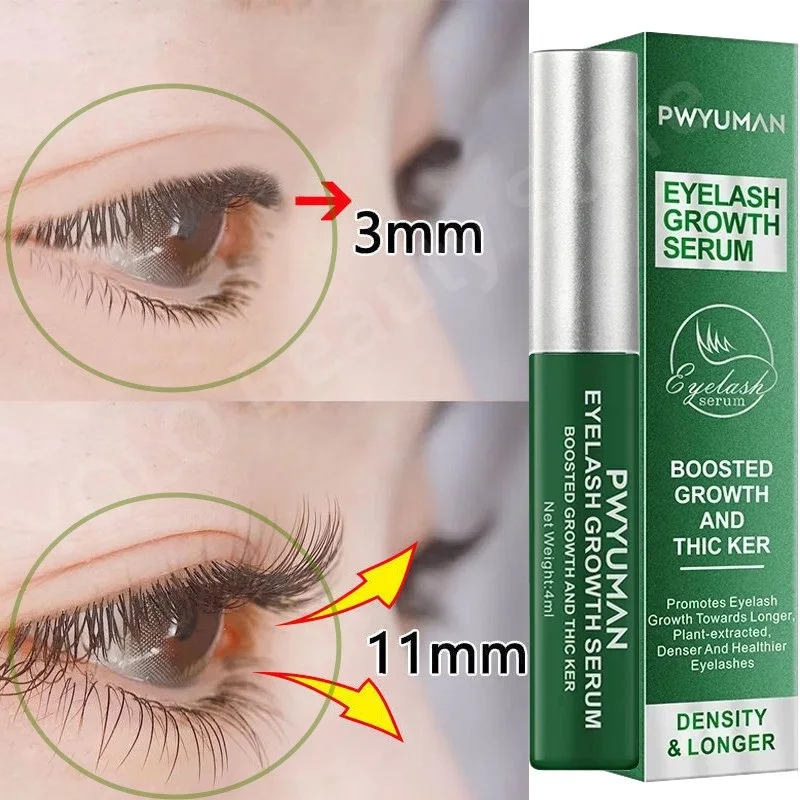 

Fast Eyelash Growth Serum 7 Day Natural Eyelash Eyebrow Enhancer Longer Fuller Thicker Lashes Treatment Products Eye Care Makeup