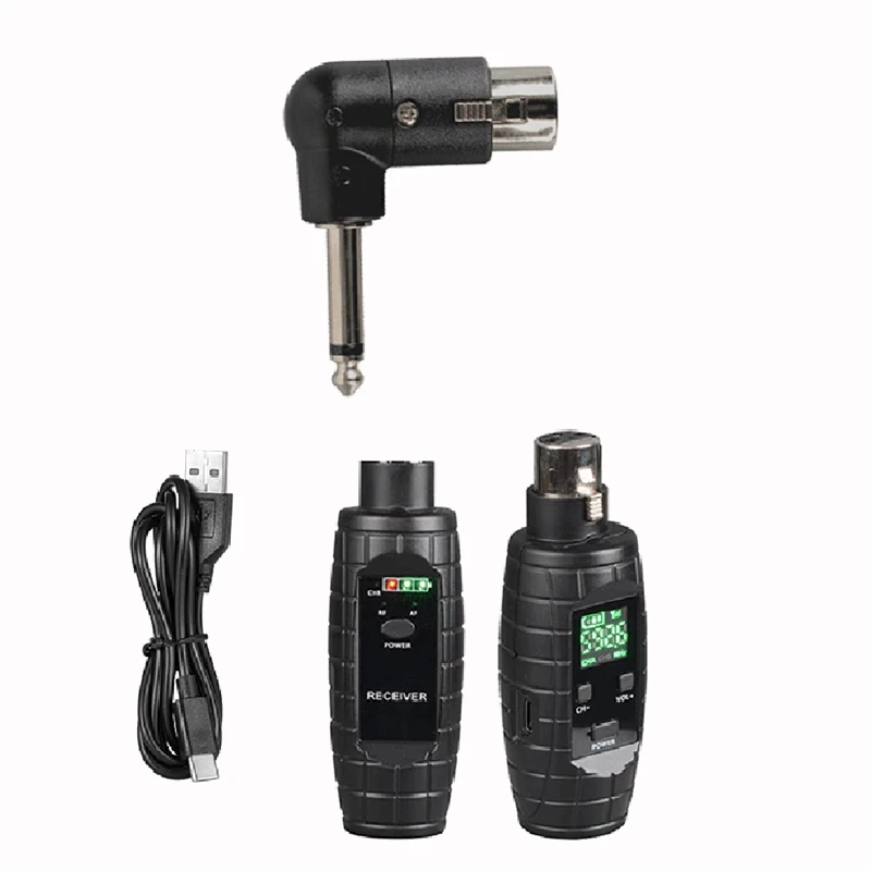 

Беспроводной передатчик UHF для микрофона, прочный проводной и беспроводной микрофонный приемник для эффектора Mini XLR