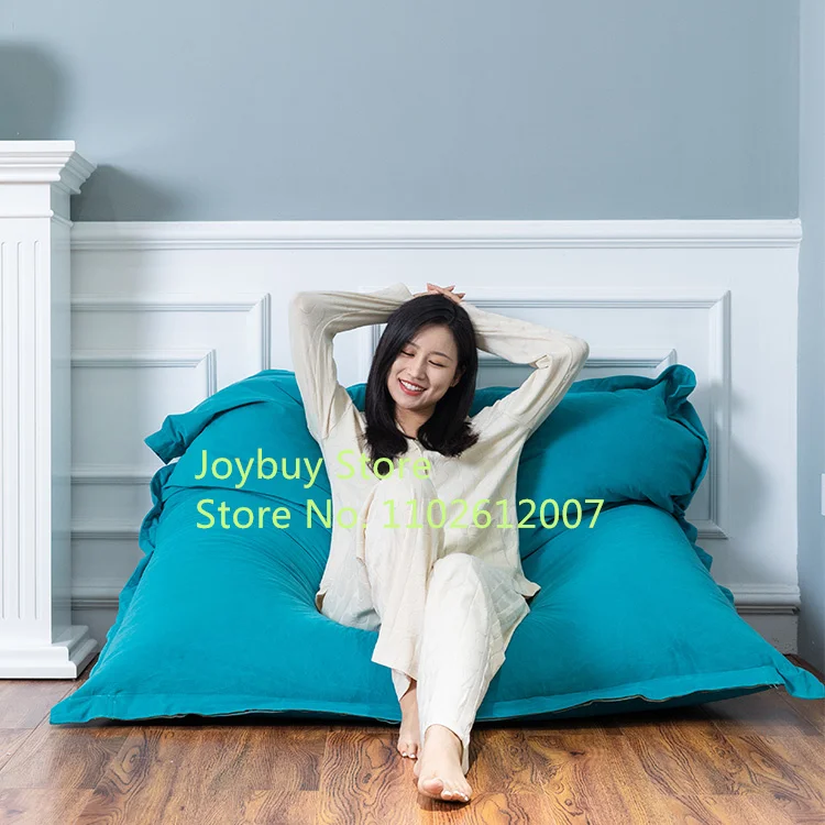 Swim Waterproof BeanBag Sofa Cover Chairs NO Filler pool side 420D Oxford Lounger Seat Bean Bag Puff Couch Tatami Home Outdoor