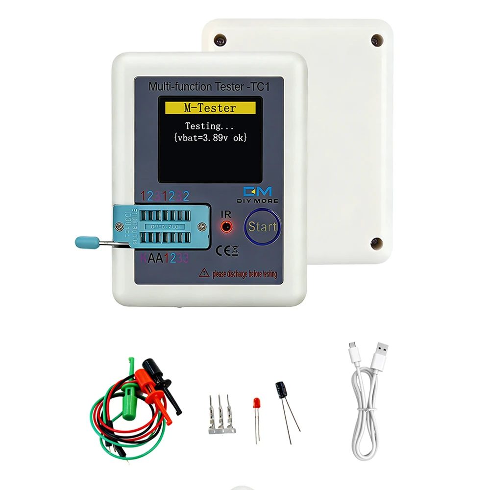 ตัวเลือกสินค้า เครื่องวัดชิ้นส่วนอิเล็กทรอนิกส์ ชาร์จ Type-C วัด MOSFET IGBT ได้