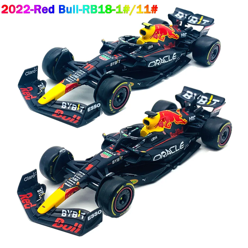 2022 F1 Red Bull Racing RB18 #1/11 Ferrari 16 Cars 1:43 Scale Alloy Luxury Vehicle Diecast Cars Model Toy Collection Christmas 1 24 scale vintage jada 1973 plymouth barracuda diecast toy vehicle metal pony auto muscle racing car model hobby collectibles