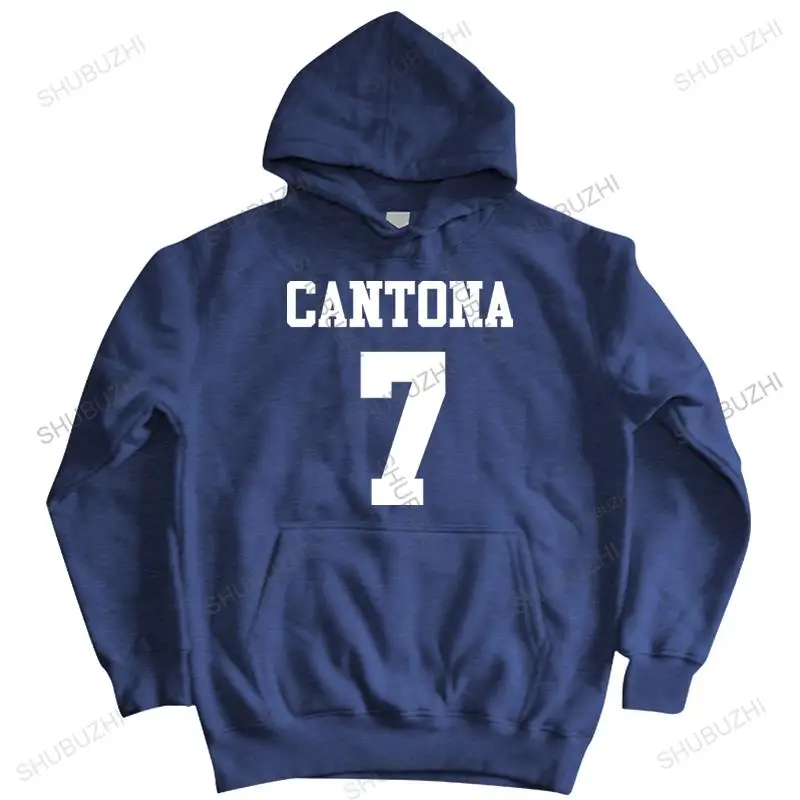 

new arrived men sweatshirt spring cotton warm coat CANTONA 7 unisex Shubuzhi Brand Funny letter printed hoodie zipper Outwear