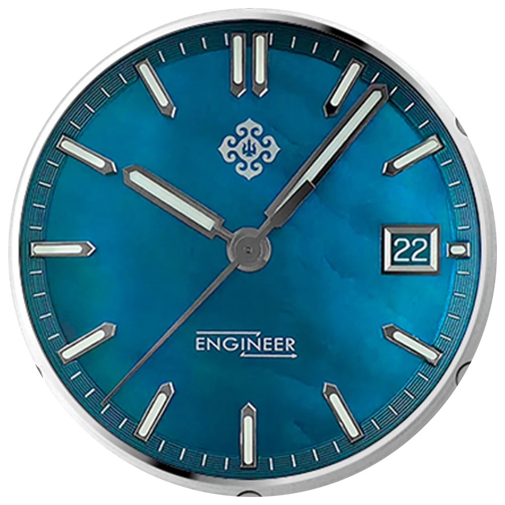 

2024 New IPOSE Watch IX&DAO Engineer Fritillaria Dial Automatic Movement Mechanical Watches 100 Waterproof Sapphire Wristwatch
