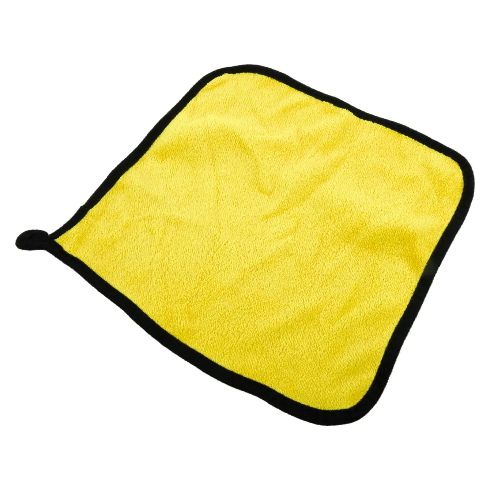 

Fishing Towel Thickening Non-stick Absorbent Outdoors Sports Wipe Hands Towel Portable With Buckle Random Color