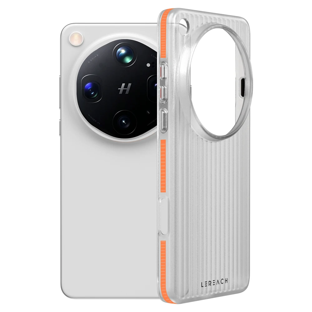 Lereach Corrugated Matte Phone Case - Anti-Slip, Slim, Fingerprint-Resistant, Multi-Color Options