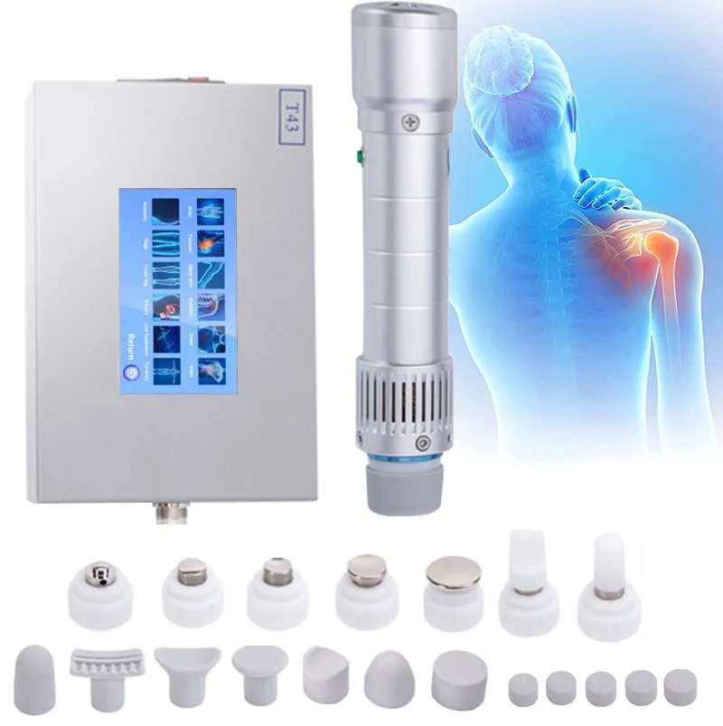 

Shockwave Therapy Machine With 11 Heads ED Treatment Pain Relief Relaxation Treatment Physiotherapy Body Therapeutic Apparatus