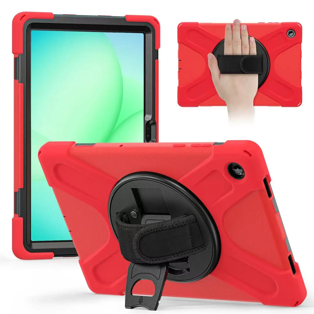Defender Armor Tablet Case Sleeve - Thick Shockproof with Handle Hard Cover