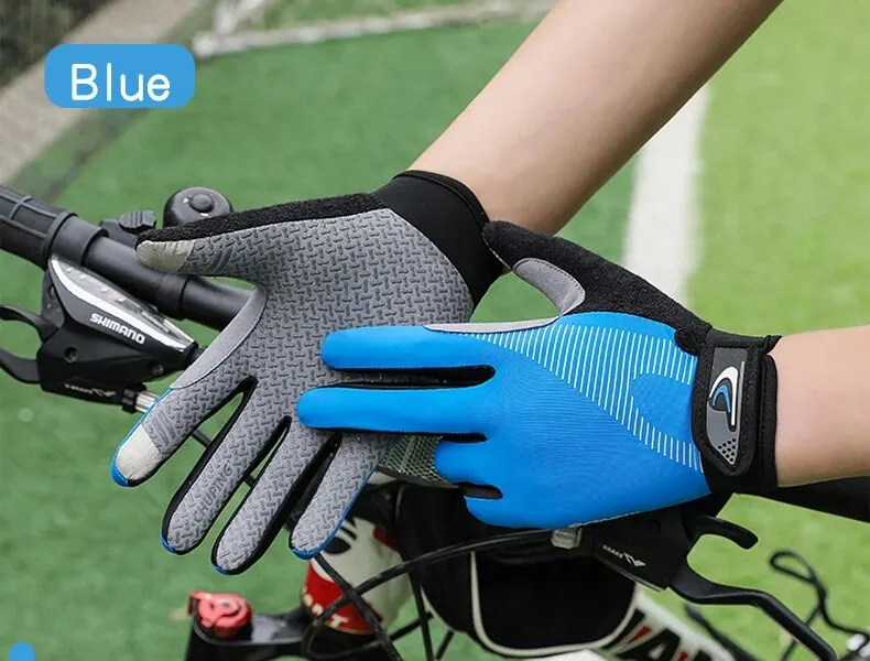Description Picture 3 of itemCycling Anti-slip Men Half Finger Gloves Breathable Shockproof Sports Gloves Anti-sweat Bike Bicycle Glove Cycling Equipment