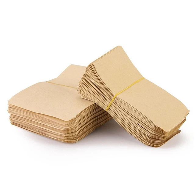 100Db Kraft Papírmag Védő Boríték Tárolózsákok Mini Borítékok Csomagok Kerti Otthon Újrafelhasználható Csomagoló Táskák Nagykereskedelem - Image 5