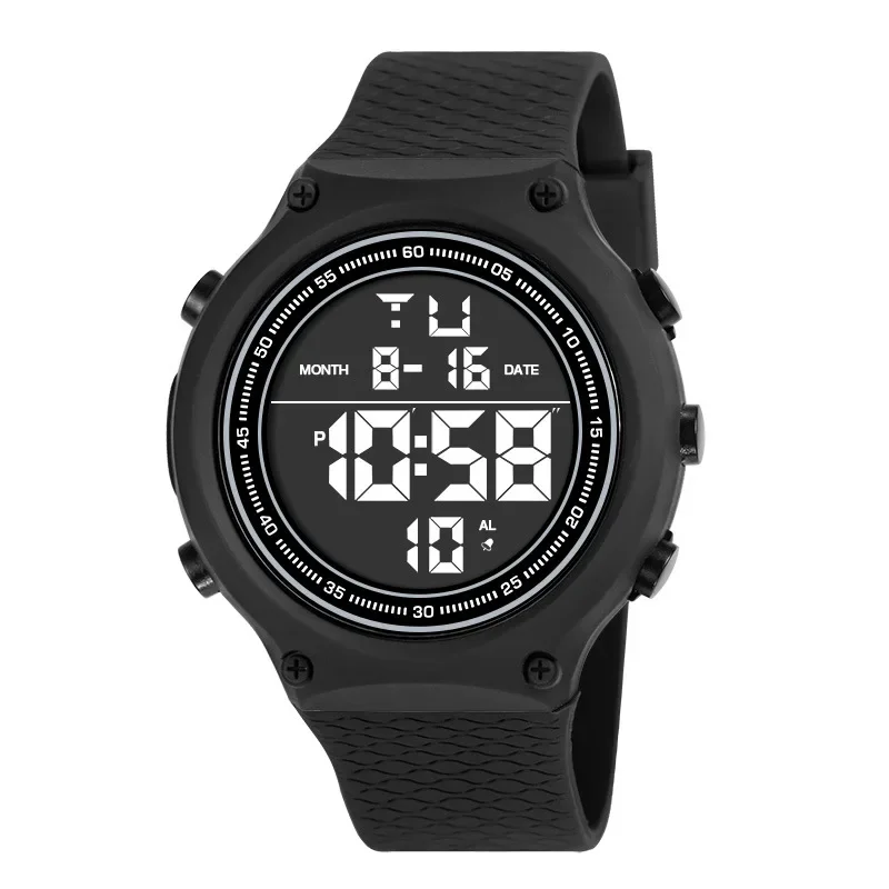MAYZHISU Electronic Watches for Men's LED Digital Sports Watches Male Waterproof Luminous Men Sport Wristwatch Alarm Clock
