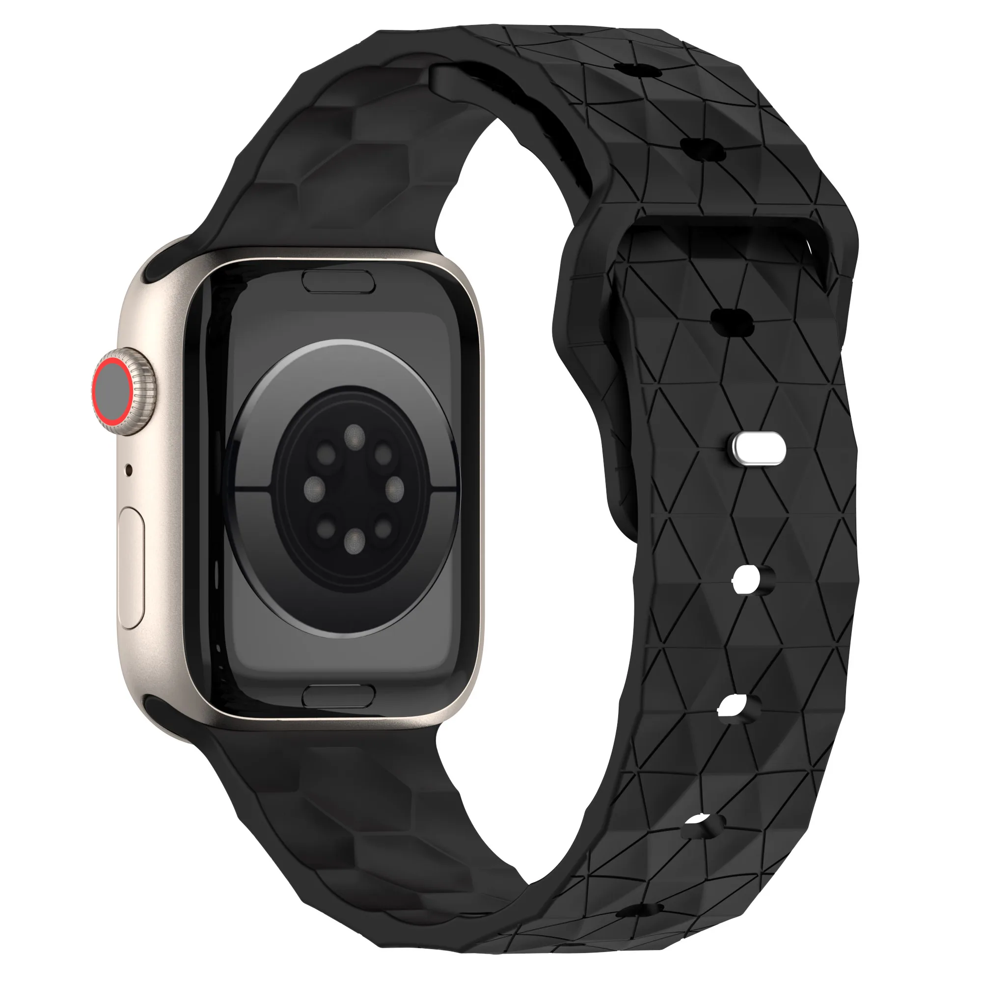 ตัวเลือกสินค้า สายซิลิโคน Apple Watch สำหรับ Series 11/10/SE 46/42 มม.