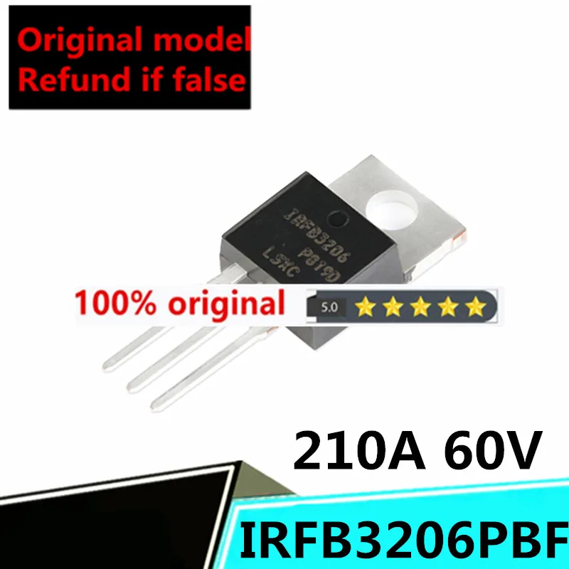brand-1PCS-original-genuine-IRFB3206PBF-IRFB3206-TO-220-N-channel-60V ...