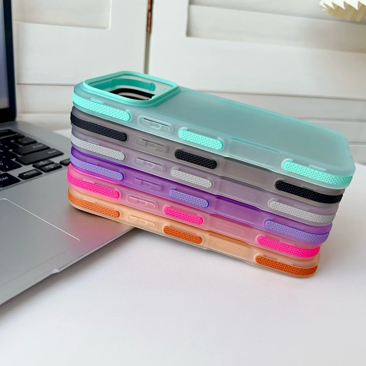 Ultra Thin Frosted Clear Soft TPU Shockproof Matte Translucent Phone Case