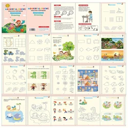 Magic Copybooks for Kids: Reusable Calligraphy Practice with Grooved Templates (1 Book Drawing)
