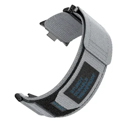 Nylon Loop Watch Strap Bracelet for Mi Band 8 Pro (Grey)